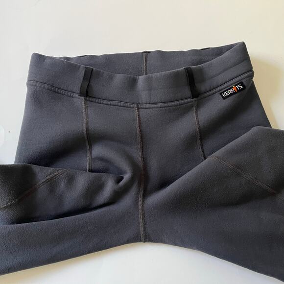 Kerrits Equestrian Horse Riding Fleece Pants Women's M Knee Patch Winter Tights - Picture 6 of 11